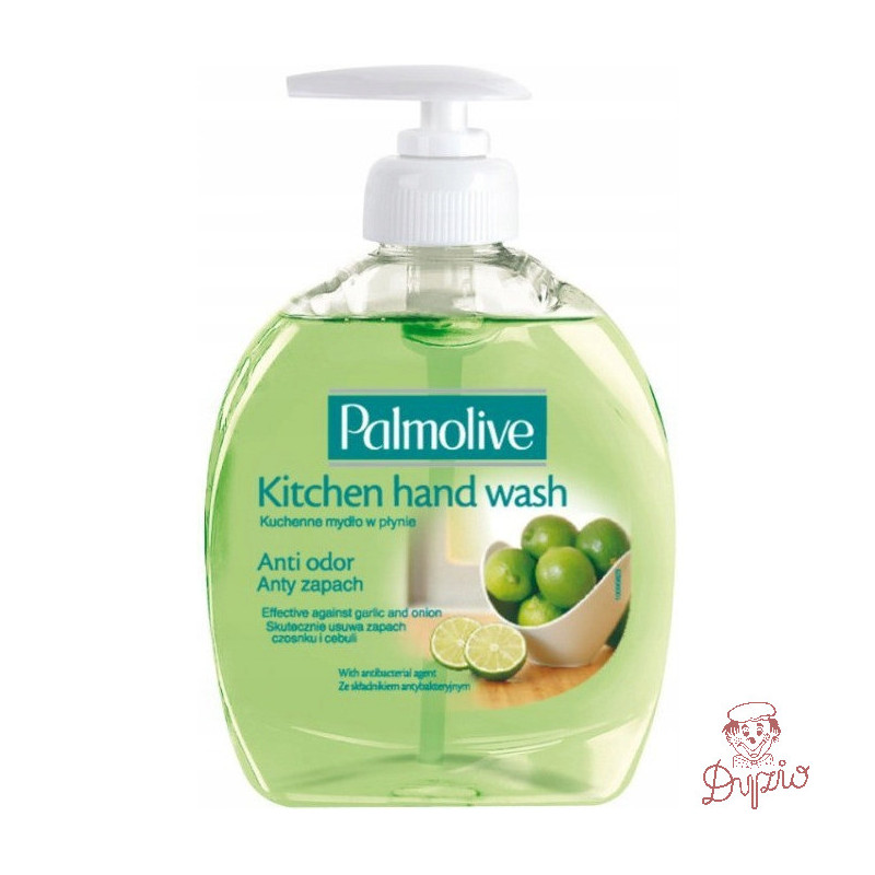 Mydło w płynie z dozownikiem PALMOLIVE 300ml antybakteryjne limonka 2705