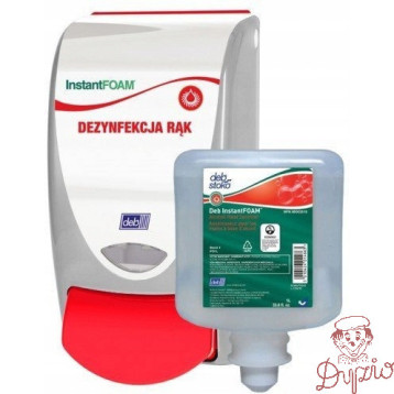 Zestaw DEB! InstantFOAM wkład 1l+dozownik
