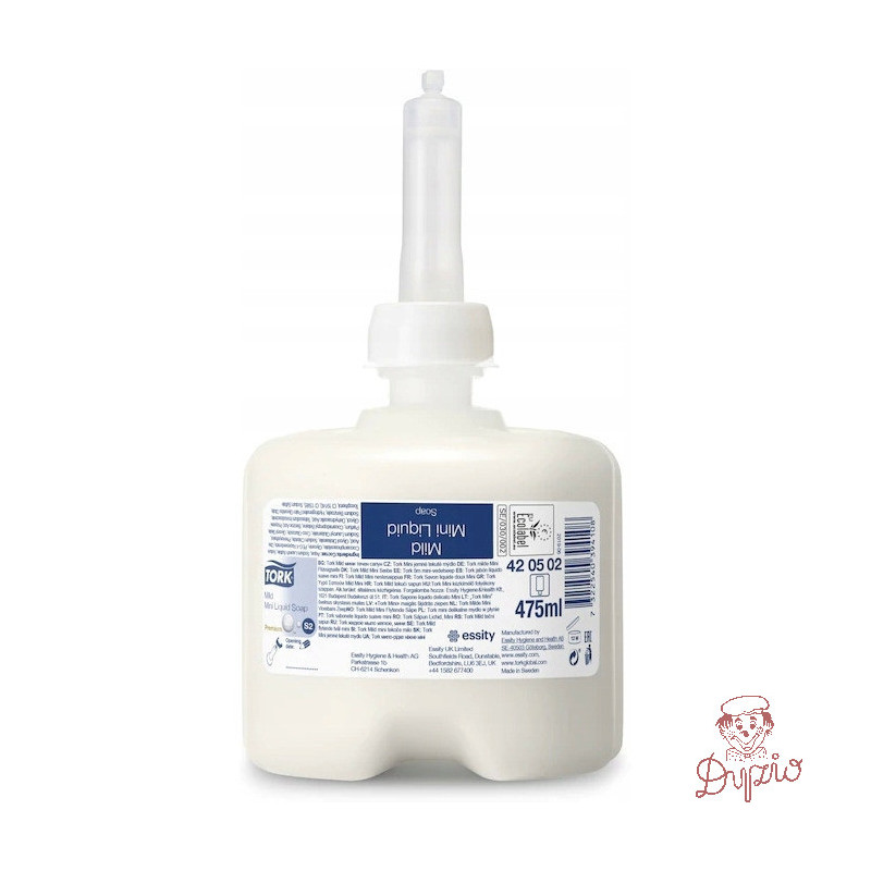 Mydło w płynie delikatne mini Premium S2 475ml 420502 TORK