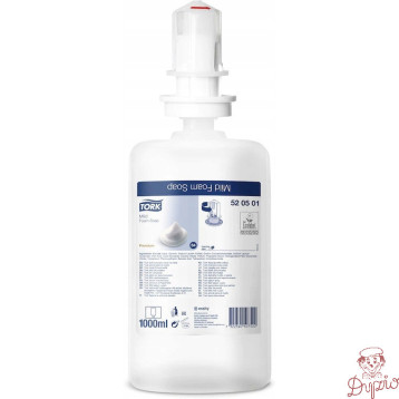 Mydło w piance delikatne TORK S4 PREMIUM 1L 520501