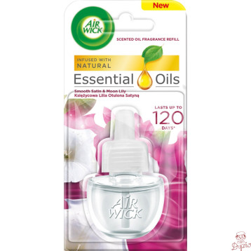 Wkład do odświeżacza AIR WICK elektryczny 19ml Księzycowa Lilia Otulona Satyną