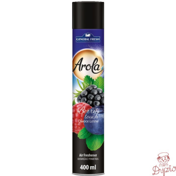 Odświeżacz powietrza AROLA Spray 400ml Owoce Leśne GENERAL FRESH