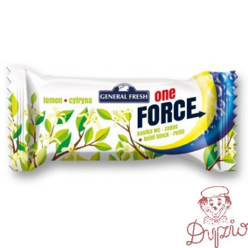 Kostka zapas do WC FORCE ONE 40g cytryna 16368