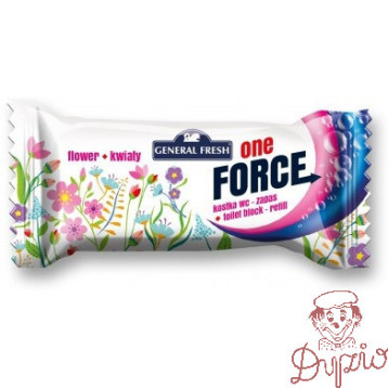 Kostka zapas do WC FORCE ONE 40g kwiatowy 16369