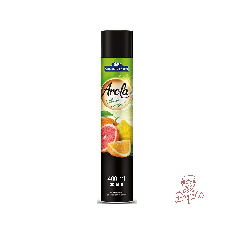 Odświeżacz powietrza AROLA Spray 400ml Citrus Coctail GENERAL FRESH