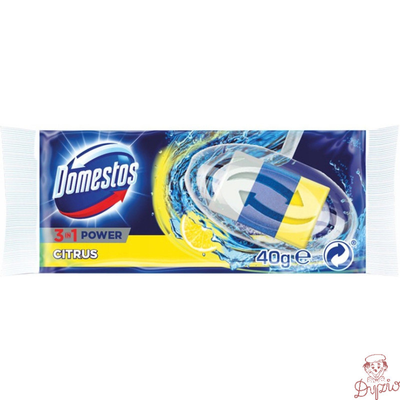 Kostka do WC DOMESTOS zapas 40g / 35g citrus
