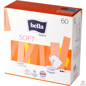 Wkładki BELLA PANTY (60 sztuk) Soft