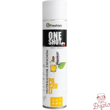 Odświeżacz powietrza/Nautralizator zapachów ONE SHOT 600ml PACZULI