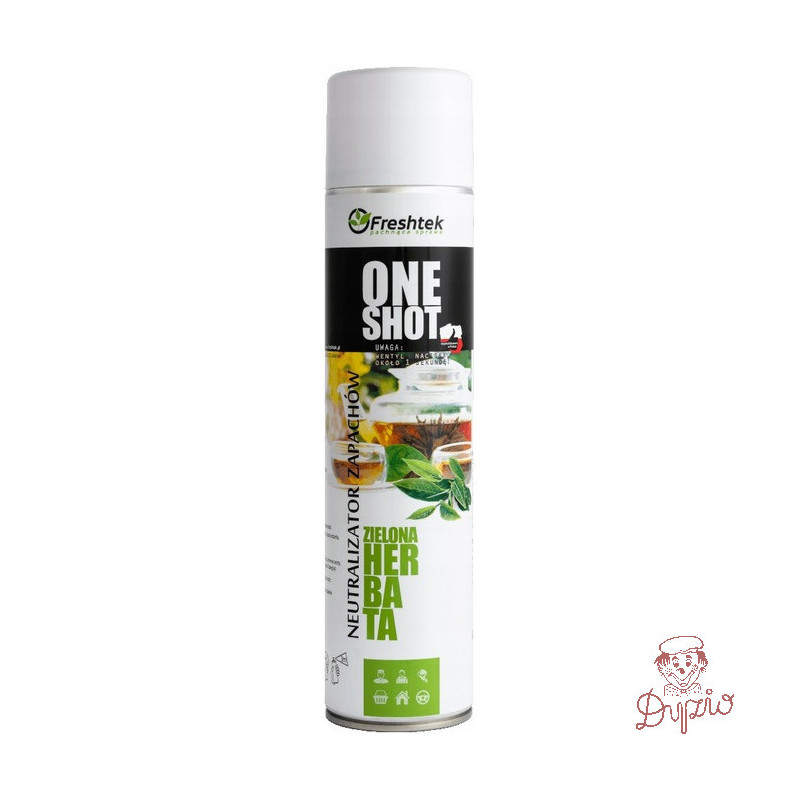 Odświeżacz powietrza/Nautralizator zapachów ONE SHOT 600ml ZIELONA HERBATA