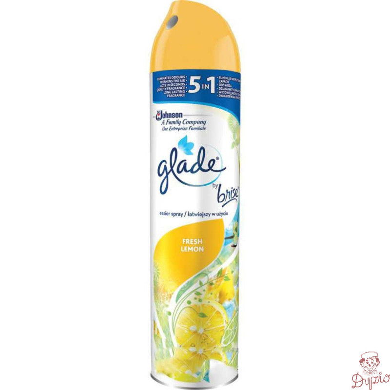 Odświeżacz w sprayu BRISE/GLADE 300 ml Citrus Fresh Lemon