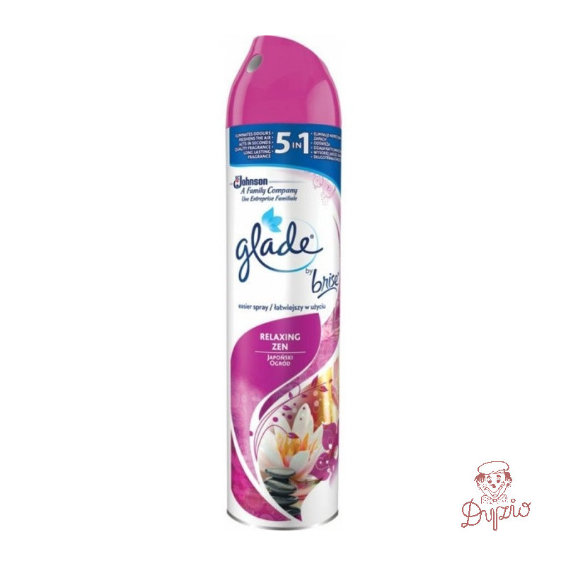 Odświeżacz w sprayu BRISE/GLADE 300 ml Japoński ogród/Relaxing zen