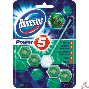 Zawieszka do toalety KOSTKA DOMESTOS POWER5 55g/50g PINE