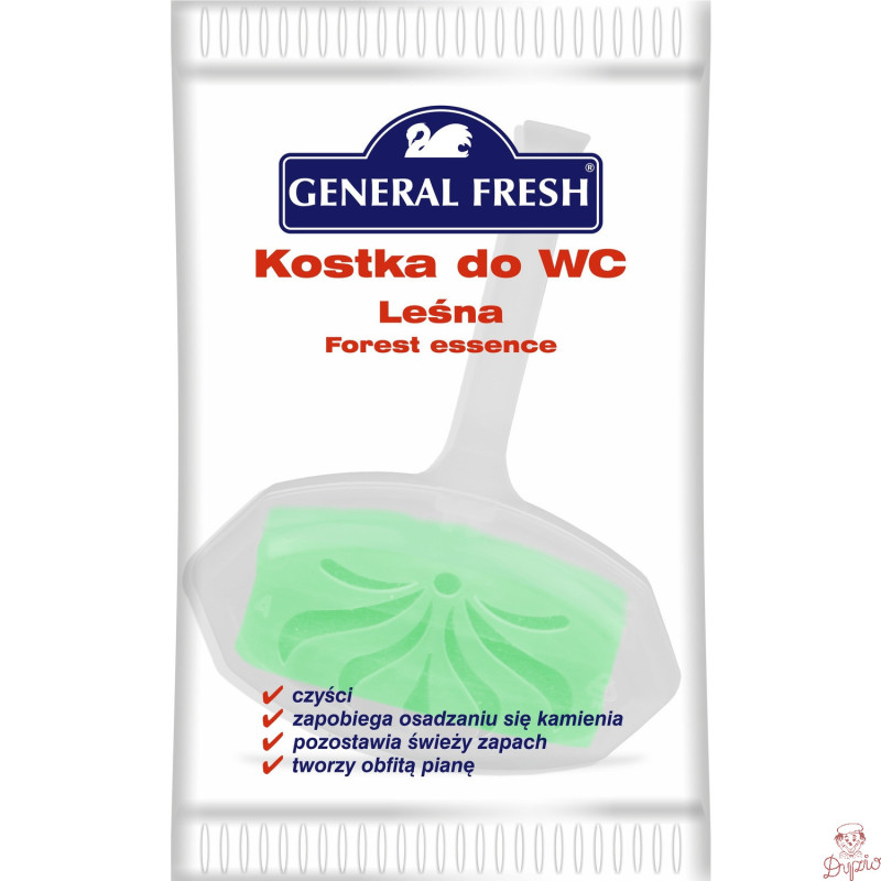 Kostka do WC zawieszka 30g las GENERAL FRESH