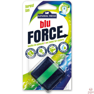 Kostka do WC BLU FORCE do spłuczki 50g las GENERAL FRESH