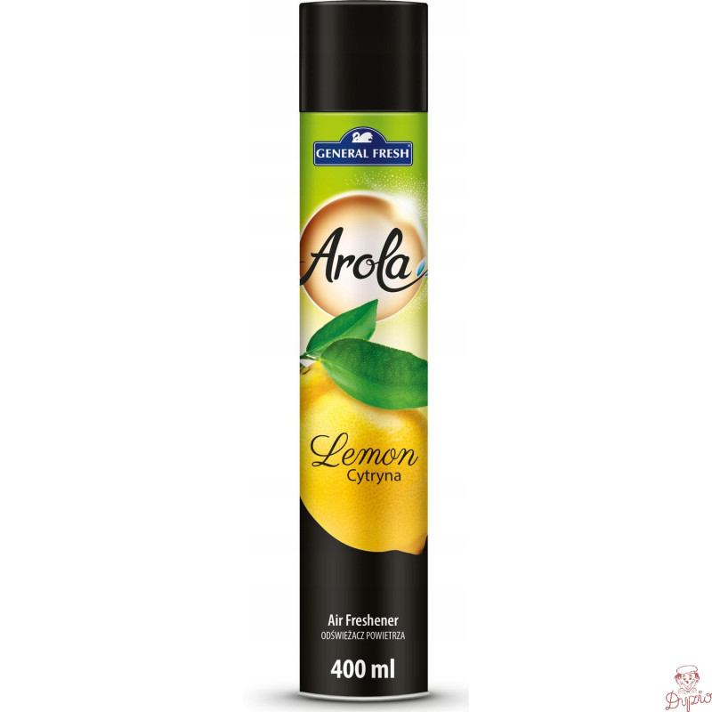 Odświeżacz powietrza AROLA Spray 400ml cytryna GENERAL FRESH