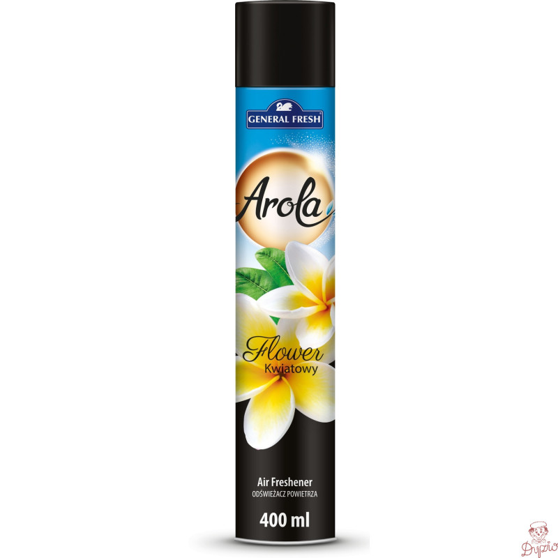Odświeżacz powietrza AROLA Spray 400ml kwiat GENERAL FRESH