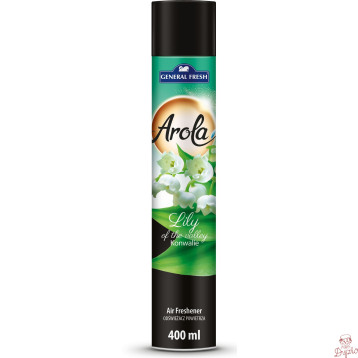 Odświeżacz powietrza AROLA Spray 400ml konwalia GENERAL FRESH