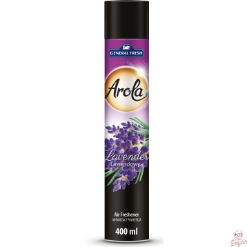 Odświeżacz powietrza AROLA Spray 400ml lawenda GENERAL FRESH