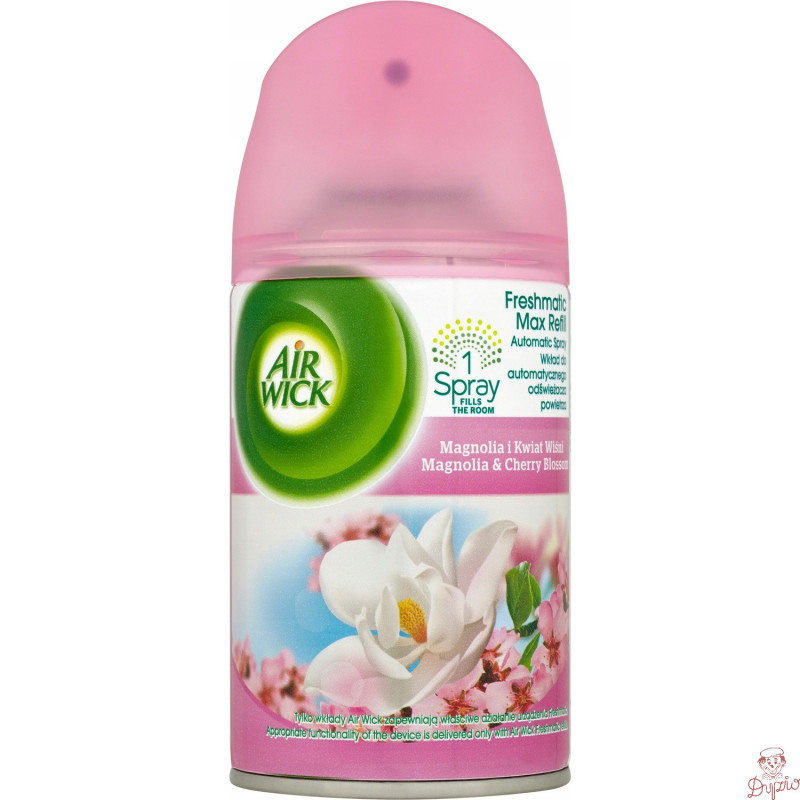 Wkład do odświeżacza AIR WICK Freshmatic 250ml Magnolia i Kwiat Wiśni