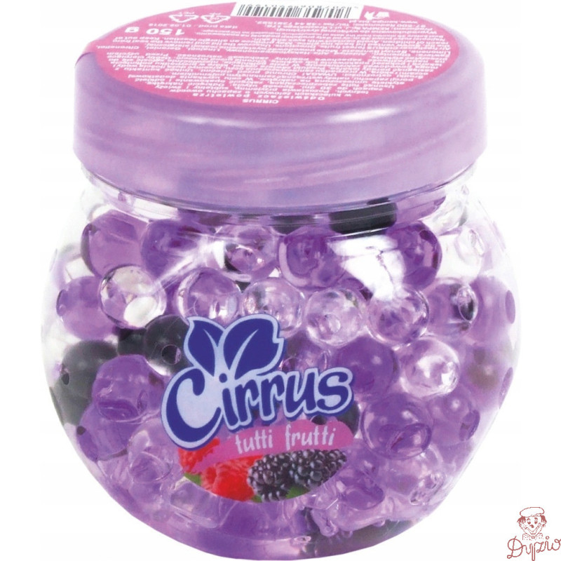 Odświeżacz żel kulki 150g tutti frutti 207546 CIRRUS