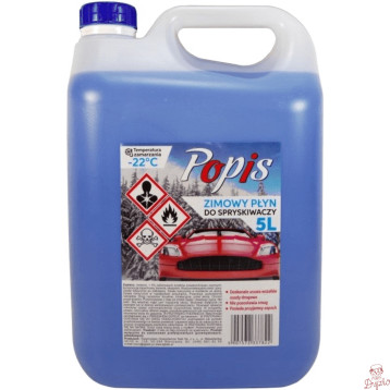 Płyn do spryskiwaczy POPIS 5L zimowy do -22`C