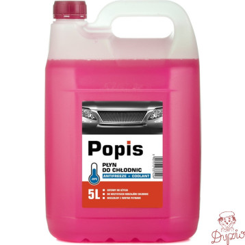 Płyn do chłodnic POPIS 5l różowy