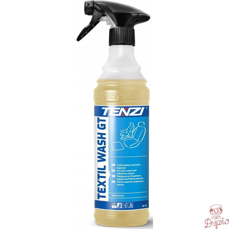 Płyn TENZI TEXTIL WASH GT do odplamiania i prania tapicerek 0,6l. (W-17/600)