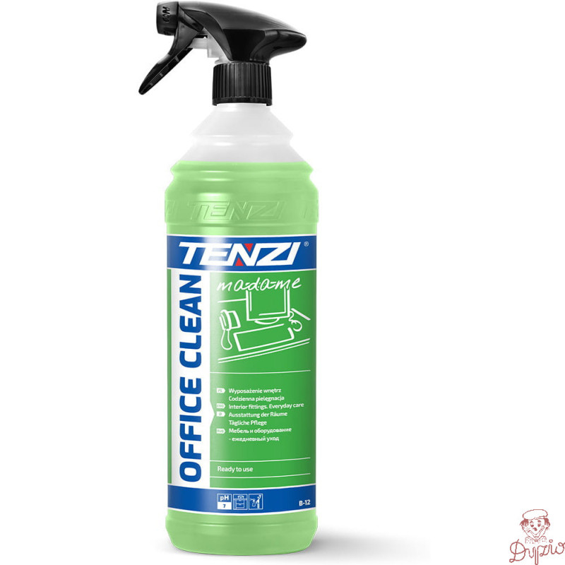 Płyn TENZI OFFICE CLEAN MADAME do mycia mebli i wyposażenia biur 1l. (B-12/001)