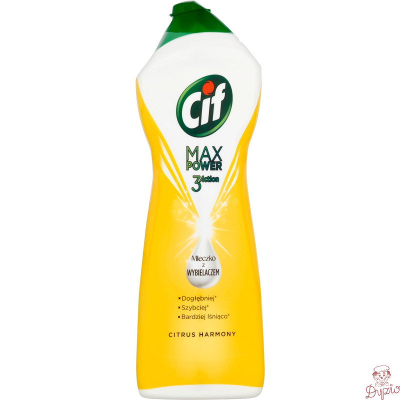 Mleczko CIF czyszczące 1001g Max Power Citrus Harmony