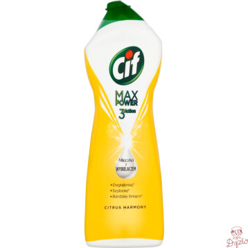 Mleczko CIF czyszczące 1001g Max Power Citrus Harmony