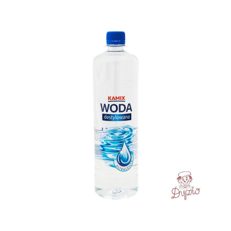 Woda destylowana KAMIX ultraczysta 1l