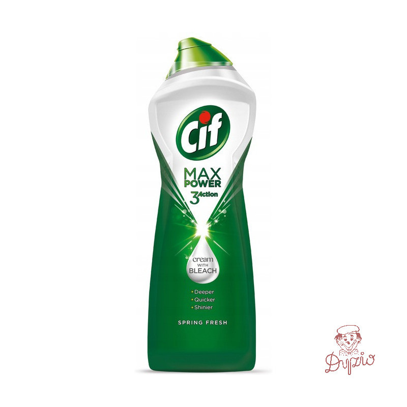 Mleczko CIF czyszczące 1001g Max Power Spring Fresh