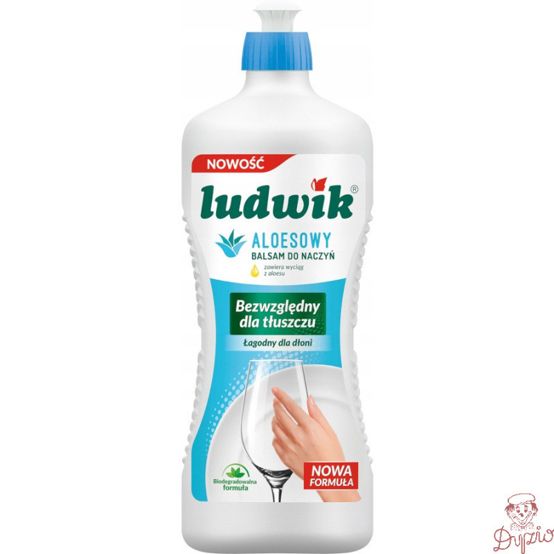 Płyn do naczyń LUDWIK 900g balsam aloesowy