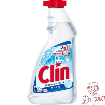 Płyn do szyb CLIN 500ml uzupełnienie Anti-Fog