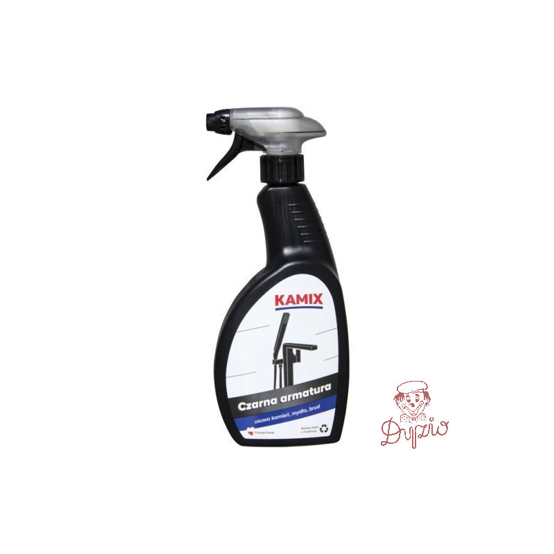 Płyn KAMIX CZARNA ARMATURA do czyszczenia kolorowej armatury 500ml