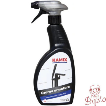 Płyn KAMIX CZARNA ARMATURA do czyszczenia kolorowej armatury 500ml
