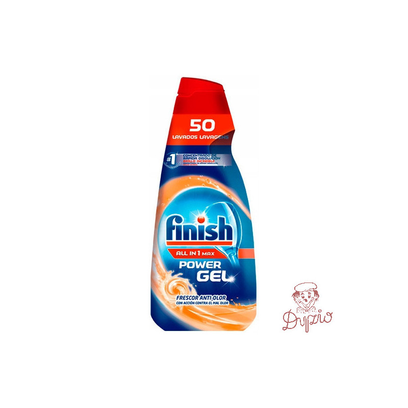 Żel do zmywarek FINISH 1L All in 1 Max