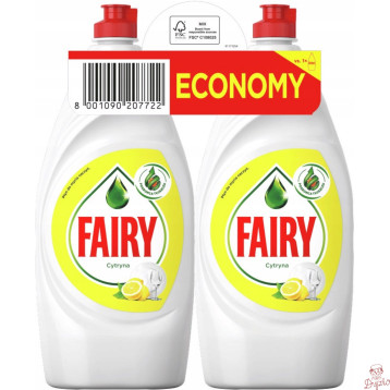 Płyn do naczyń FAIRY 900ml (2 sztuki) Cytryna