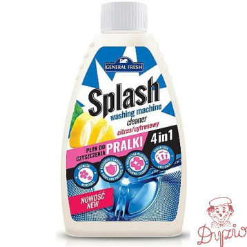 Płyn do czyszczenia pralki SPLASH cytrynowy 250ml GENERAL FRESH