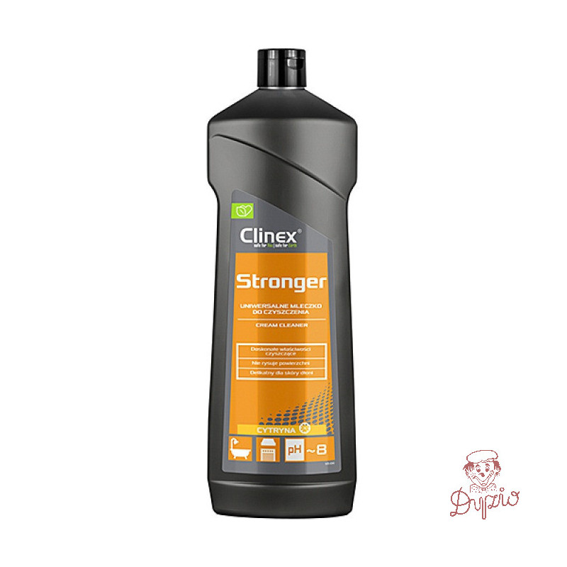 Mleczko do czyszczenia powierzchni i urządzeń sanitarnych Stronger 750ml CL77686 CLINEX