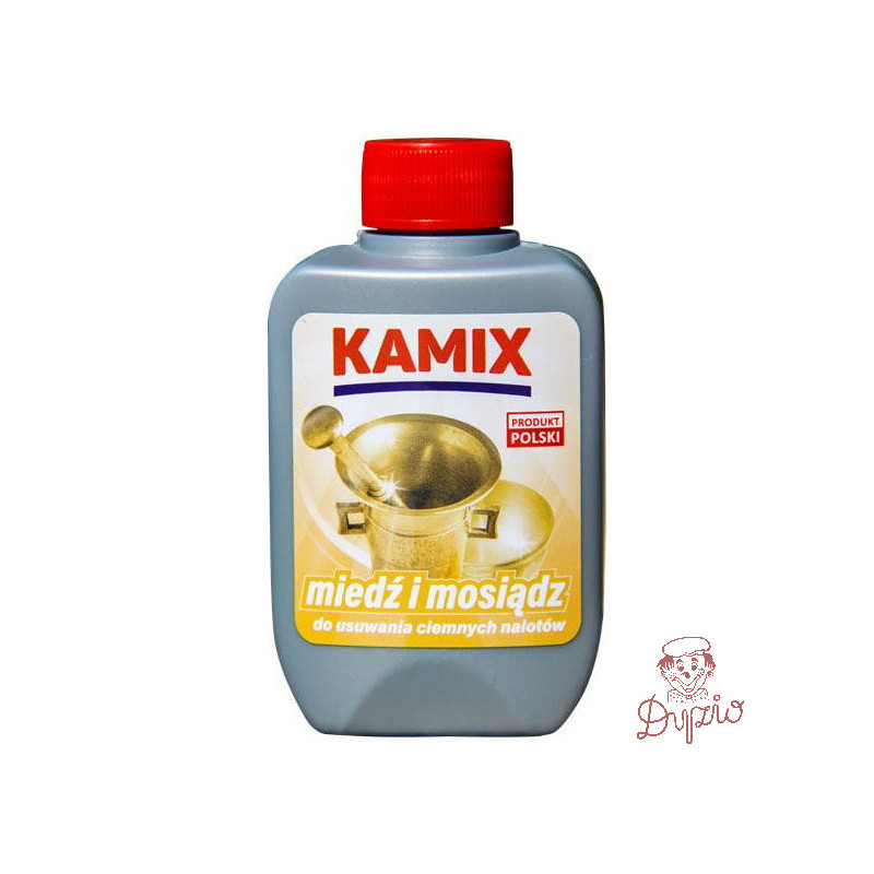 Płyn KAMIX MIEDŹ I MOSIĄDZ do czyszczenia przedmiotów z mosiądzu i miedzi 125ml