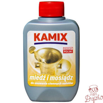 Płyn KAMIX MIEDŹ I MOSIĄDZ do czyszczenia przedmiotów z mosiądzu i miedzi 125ml