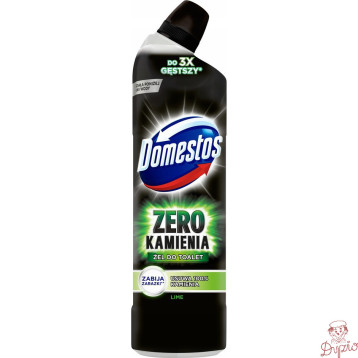 Żel do czyszczenia WC DOMESTOS 750 ml ZERO Kamienia LIME
