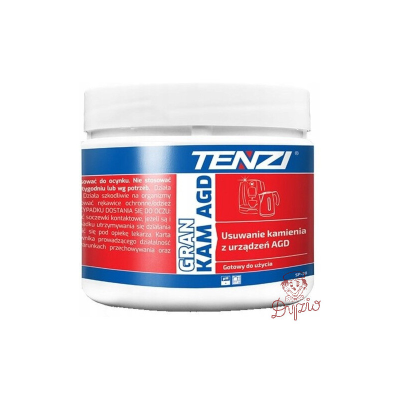 Środek TENZI GRAN KAM AGD do odkamieniania ekspresów i urządzeń agd 0,5kg (SP-38/0005)