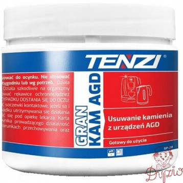 Środek TENZI GRAN KAM AGD do odkamieniania ekspresów i urządzeń agd 0,5kg (SP-38/0005)