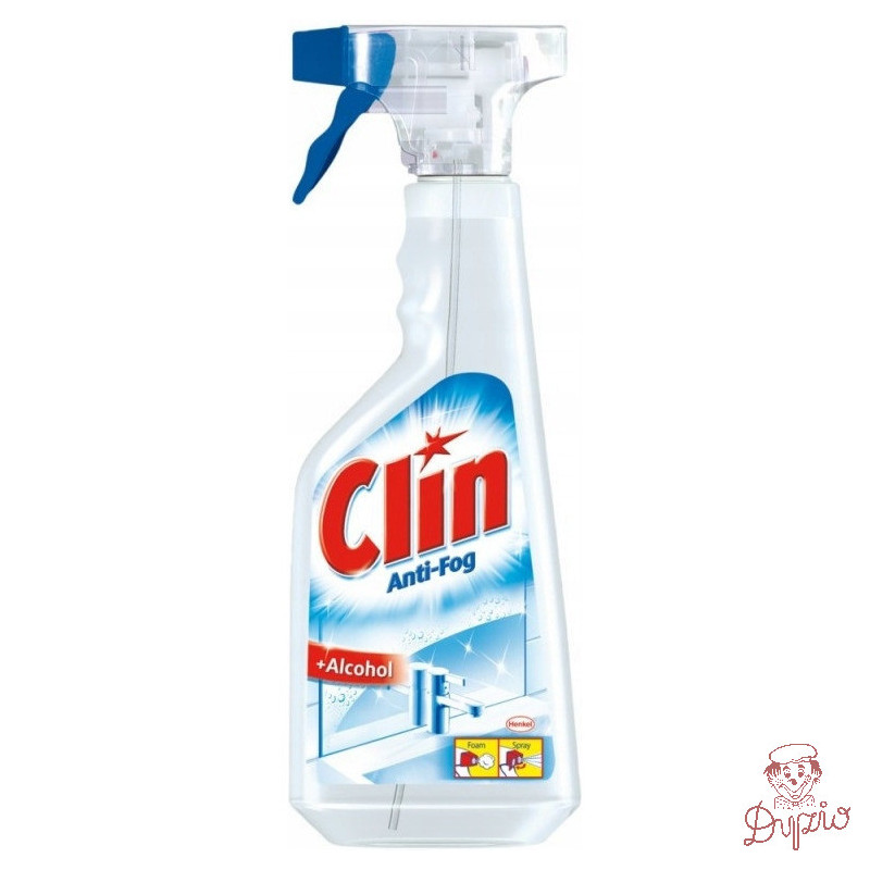 Płyn do szyb CLIN 500ml z rozpylaczem Antypara
