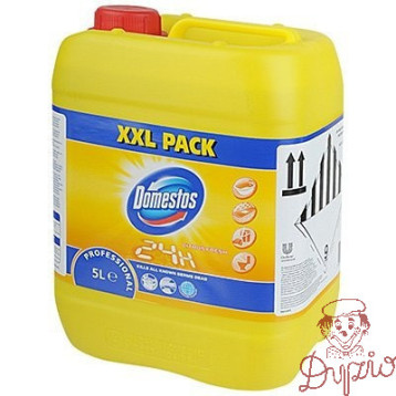 Płyn do mycia WC DOMESTOS 5l Citrus fresh
