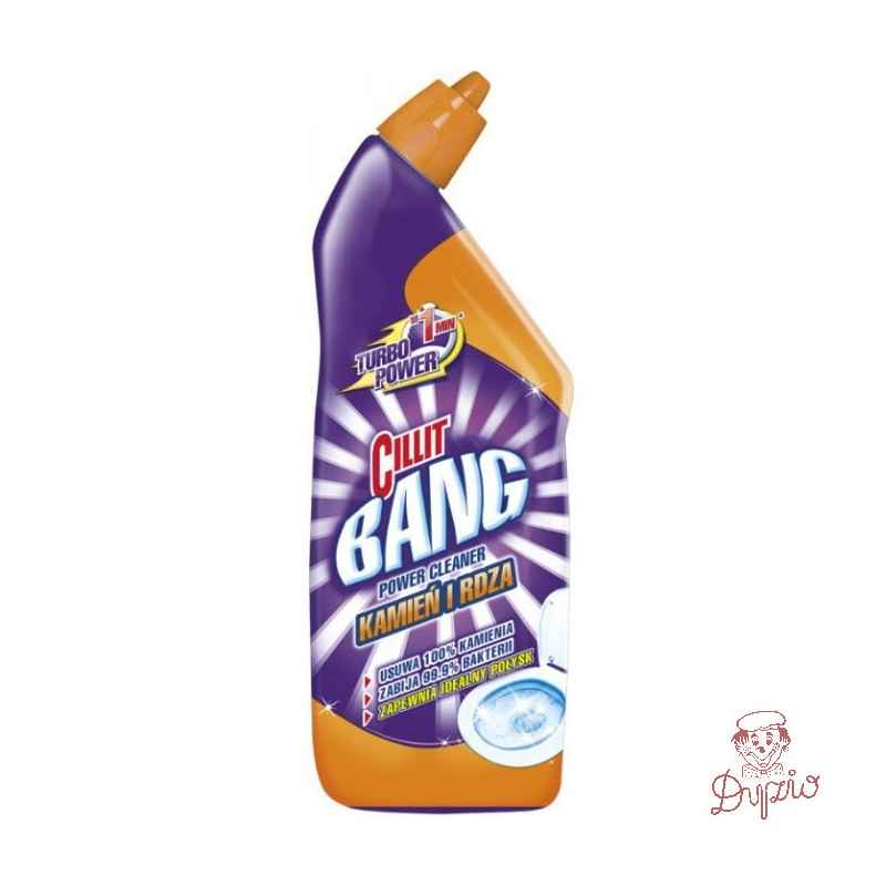 Żel do WC CILLIT BANG 750ml Kamień i brud