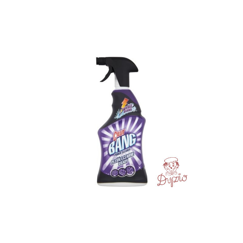 Płyn do czyszczenia w sprayu CILLIT BANG 750ml pleśń i czarne osady 67309