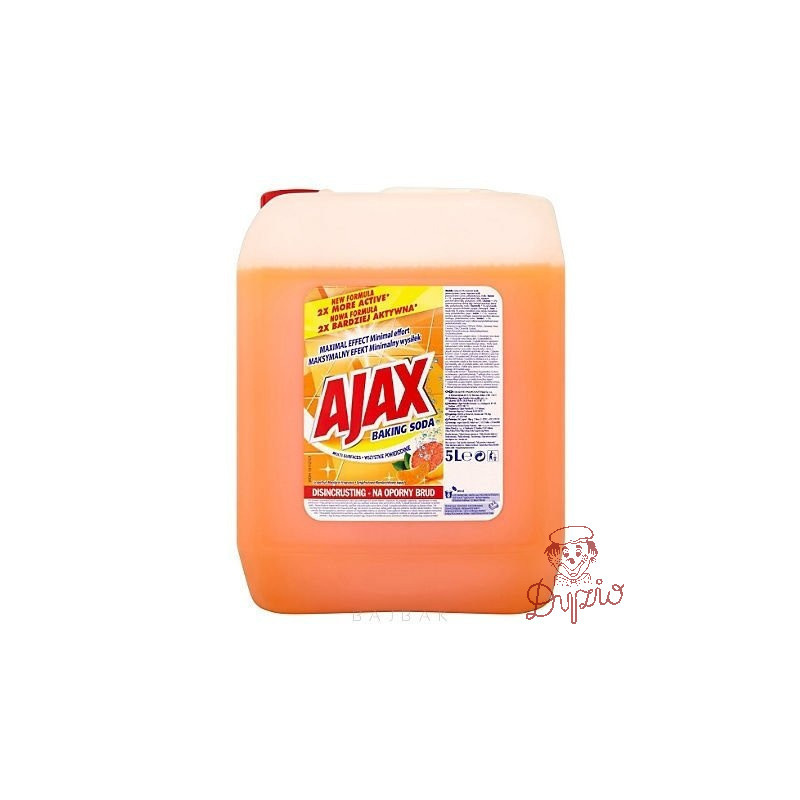 Płyn do czyszczenia uniwersalny AJAX 5l Boost Soda PL0375  90245